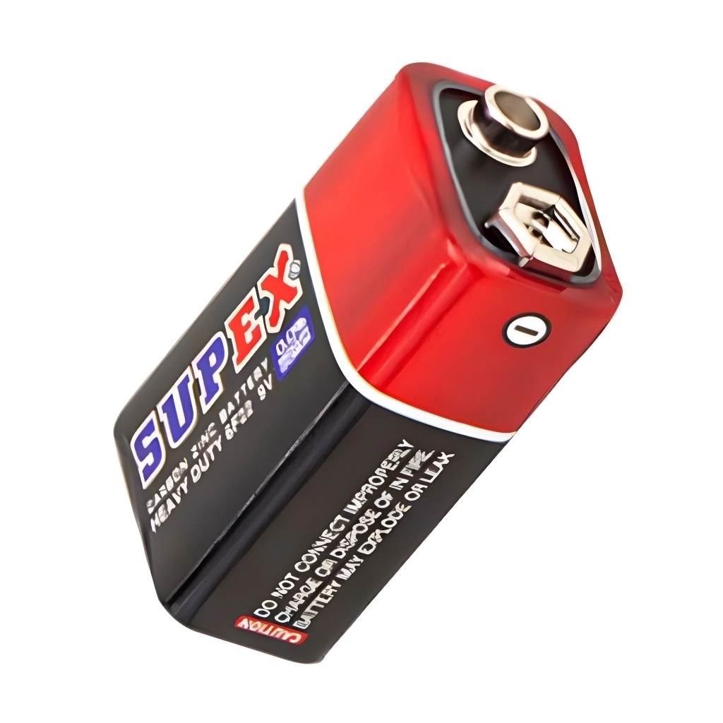 Supex%206F22%209V%20Çinko%20Karbon%20Pil