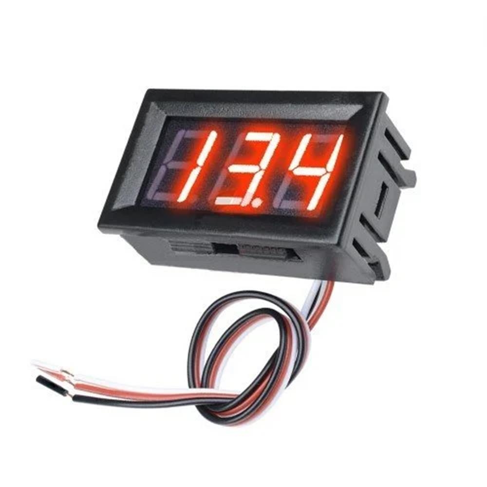 0.56%20inç%203.5-30V%203%20Kablolu%20DC%20Kırmızı%20Voltmetre