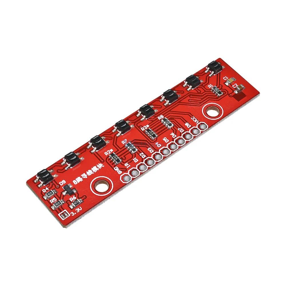 QTR-8A%20Analog%20Kızılötesi%20Sensör%20Devresi