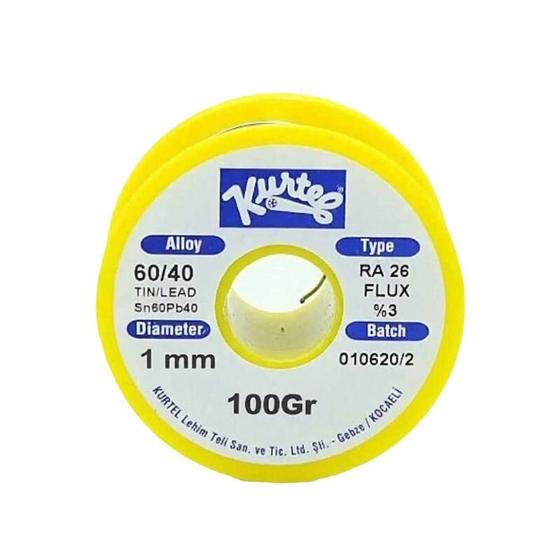 Kurtel%20Lehim%20Teli%2060/40%20-%201mm%20-%20100%20Gr