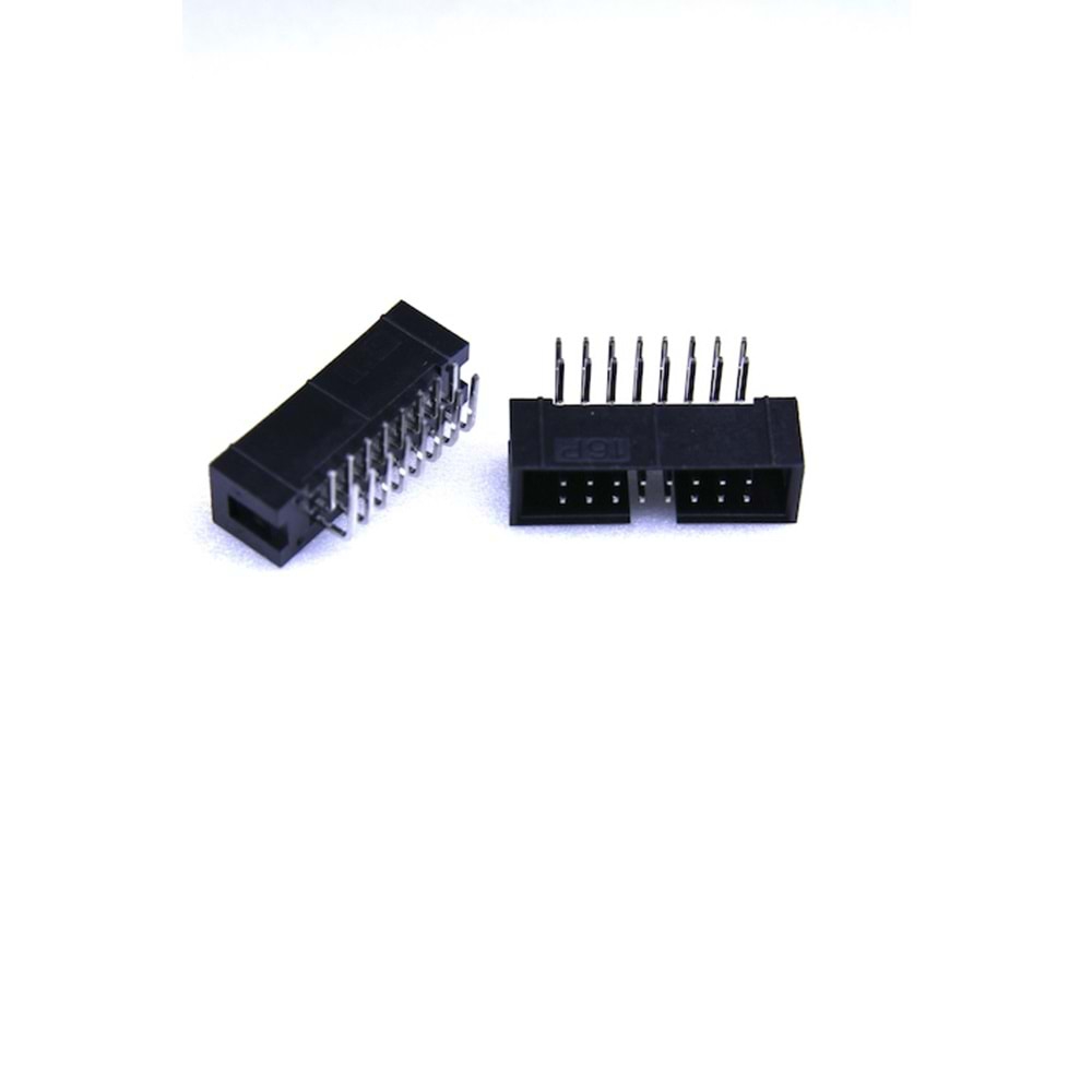 16%20Pin%20IDC%20Konnektör%20Erkek%2090%20Derece