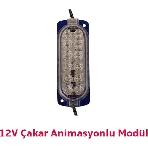 12%20Volt%20Mavi%202.4%20Watt%20Animasyonlu%20Çakar%20Modül%2012%20Ledli