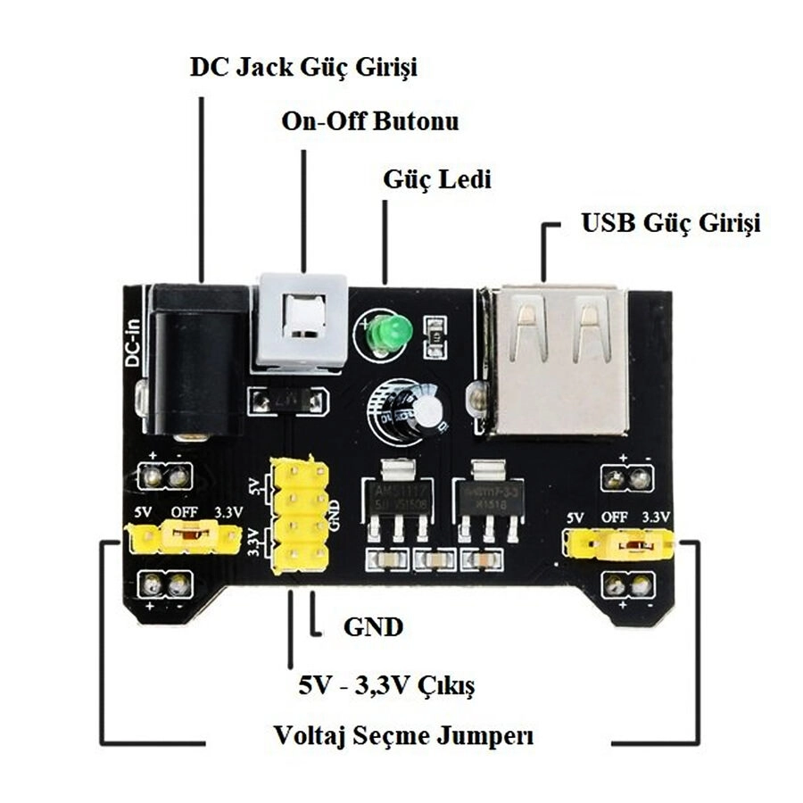 3.3V/5V%20Breadboard%20Güç%20Kartı