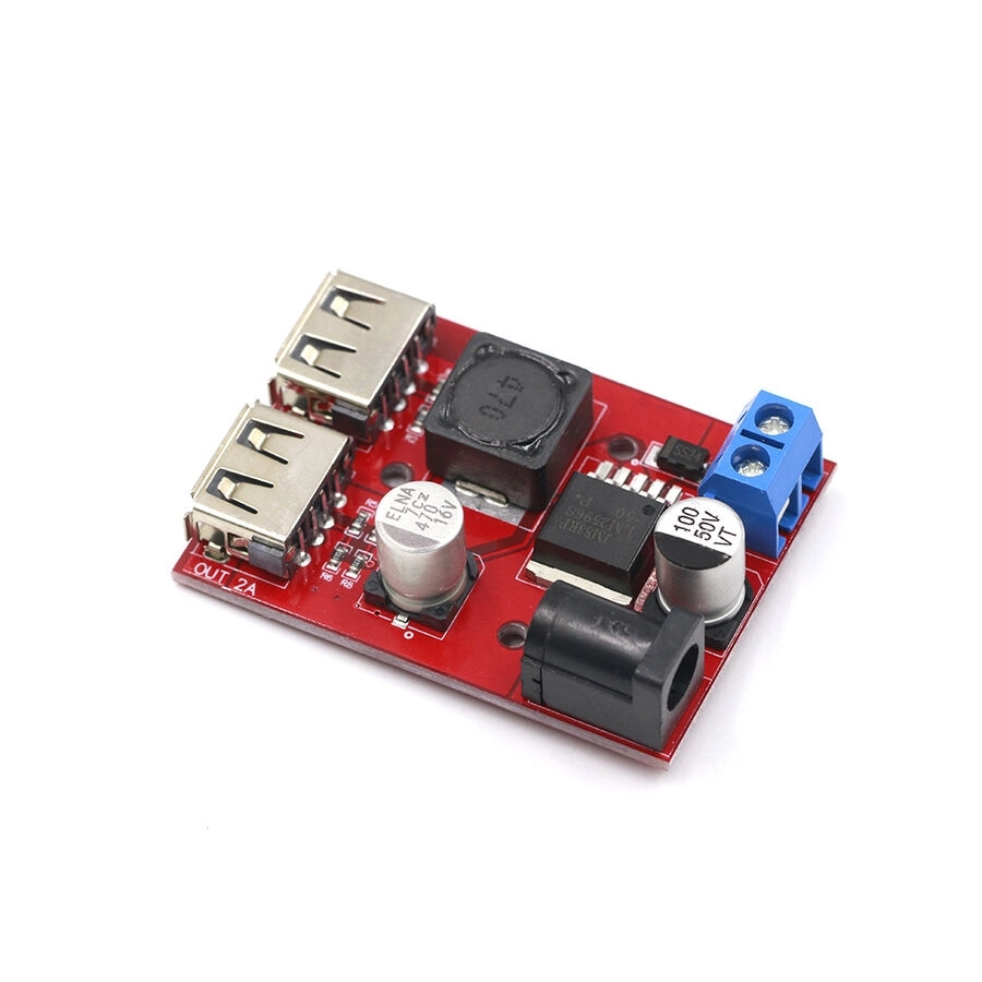 LM2596S%20Çift%20Usb%20Voltaj%20Düşürücü%20(6-40%20Giriş-5V%203A%20Çıkış)