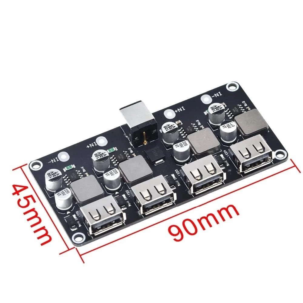4%20Kanal%20USB%20QC3.0%20/%20QC2.0%20DC-DC%20Buck%20Hızlı%20Şarj%20Modülü%20(12–30V)