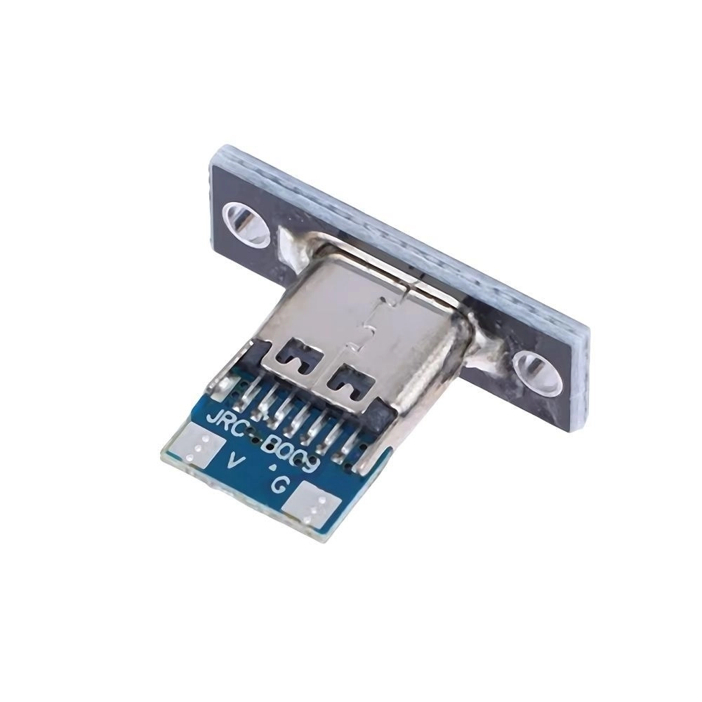 Panel%20Montajlı%20Type%20C%20Dişi%20Soket%20-%202%20Pin