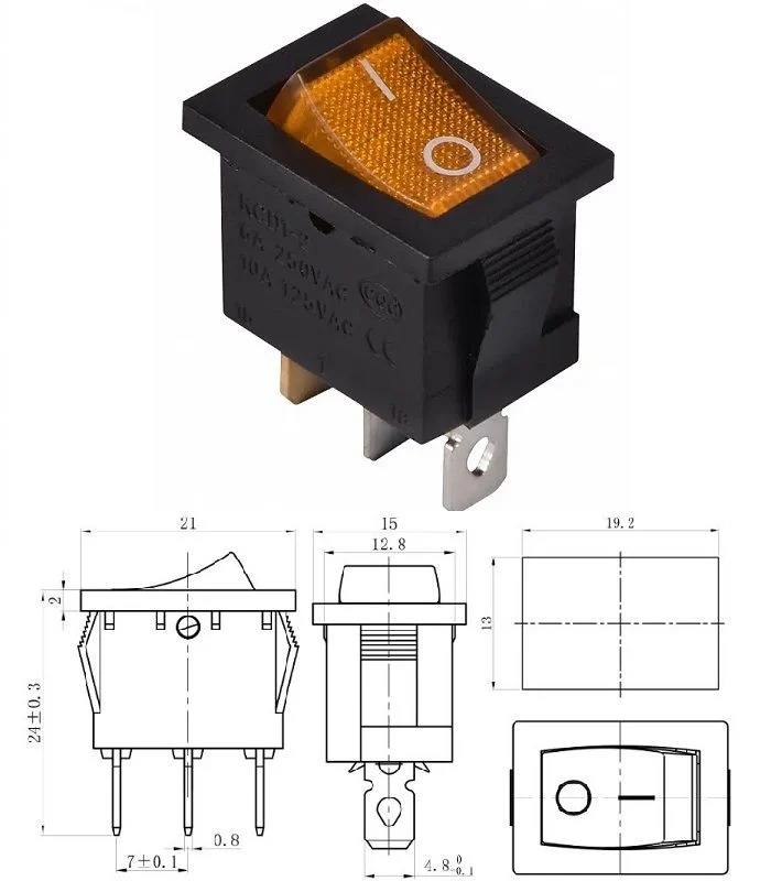 IC-118%20Mini%20Sarı%20Işıklı%20Anahtar%203P