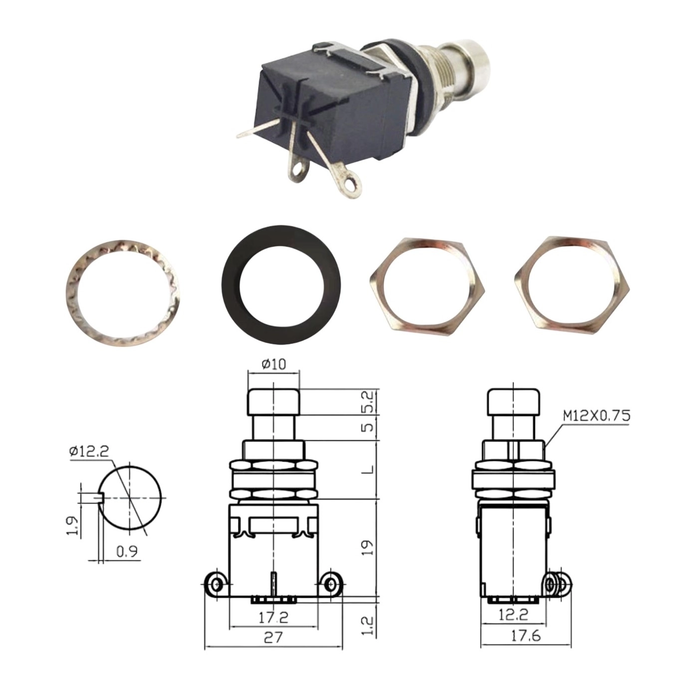 IC-148J-3%20Pedal%20Switch%20Kalıcılı%20Ø12mm%20PBS-24-102