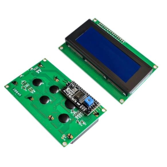 4x20%20LCD%20Ekran%20-%20I2C%20Lehimli%20Mavi%20Display