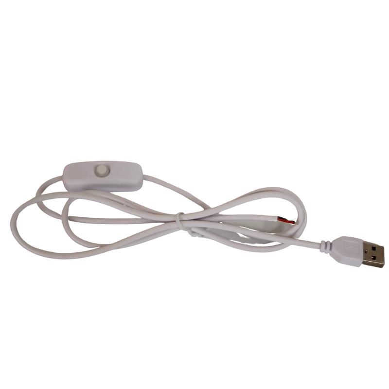 Anahtarlı%20USB%20Erkek%20Kablo%205V%202%20Amper%20Ucu%20Açık%20Beyaz%20USB%20Kablo%20100%20Cm