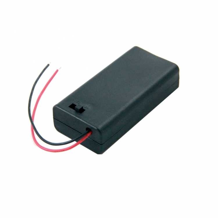 2’li%20AA%20Pil%20Yuvası%20(Kapaklı%20ve%20Switchli)%20IC-233C