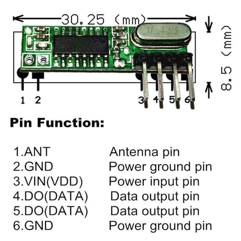 WL101-341%20433MHz%20RF%20Alıcı%20Modülü
