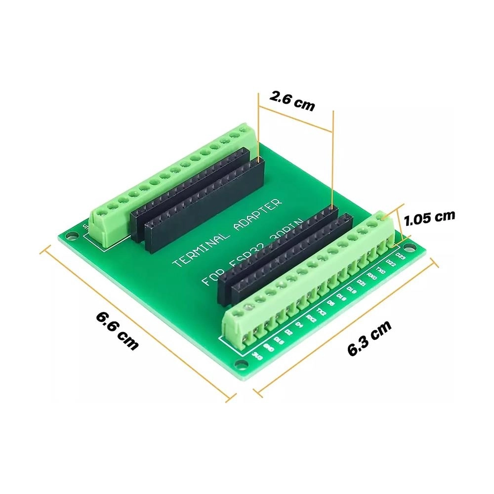 ESP32%20ESP8266%2030%20Pin%20Klemens%20Shield