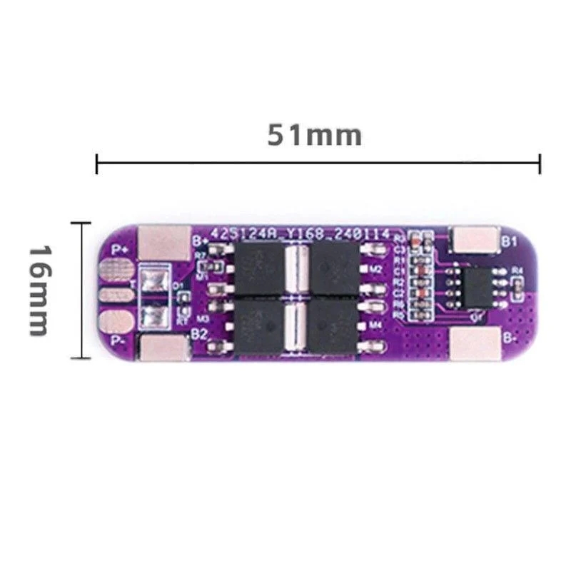 OLT%203S%2020A%2012.6V%20Li-ion%20BMS%20Mor%20PCB%20Balanssız%20Pil%20Koruma%20Devresi