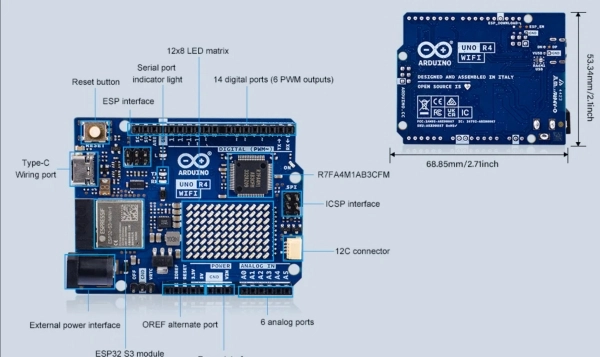 Arduino%20Uno%20R4%20WiFi%20Geliştirme%20Kartı%20(Klon)%20Type-C