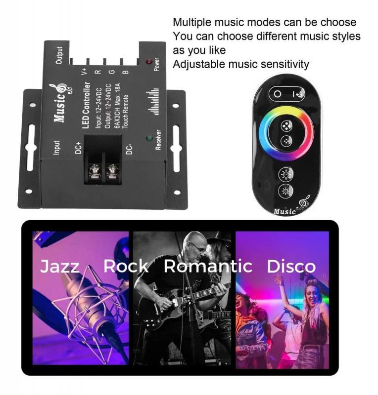 RGB%20Touch-Dokunmatik%20Led%20Kontrol%20Ses%20Ve%20Müzik%20Kumandası%2012-24V