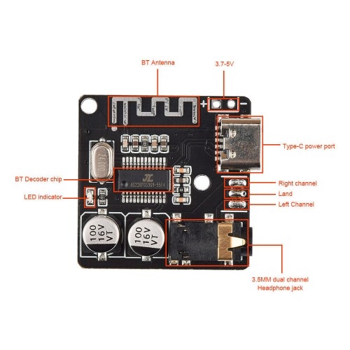 VHM-314%20Type-C%20Bluetooth%20Ses%20Alıcı%20Modülü%205.0