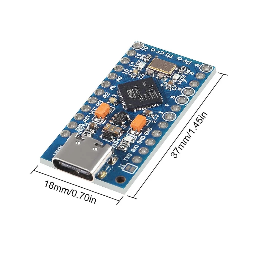 Arduino%20Pro%20Micro%20Type-C%205V/16MHz%20-%20Klon