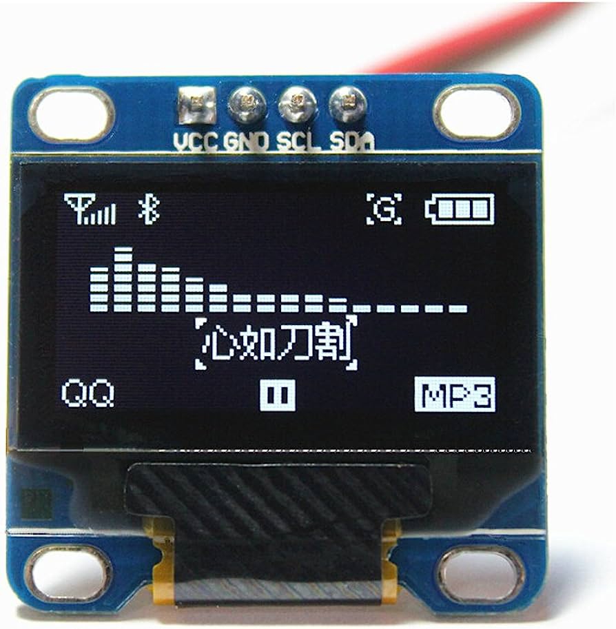 0.96’’%20128x64%20Oled%20Grafik%20Lcd%20Ekran%20Beyaz