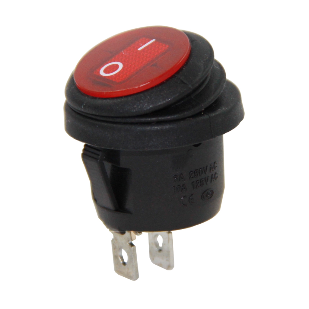 Yuvarlak%20Işıksız%20Anahtar%20On-Off%202P%20Kırmızı%20Körüklü%20IC-133W