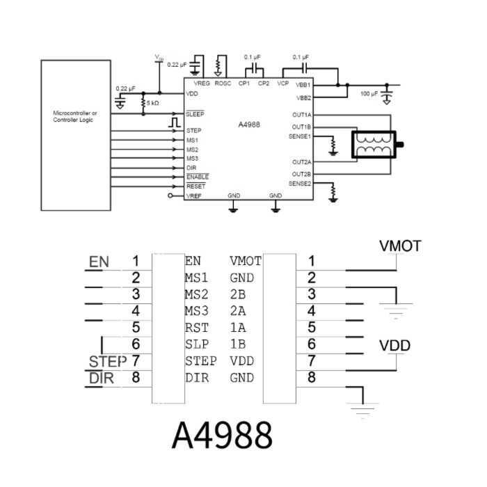 A4988%202A%20Kırmızı%20Step%20Motor%20Sürücü%20(Soğutucu%20ile)