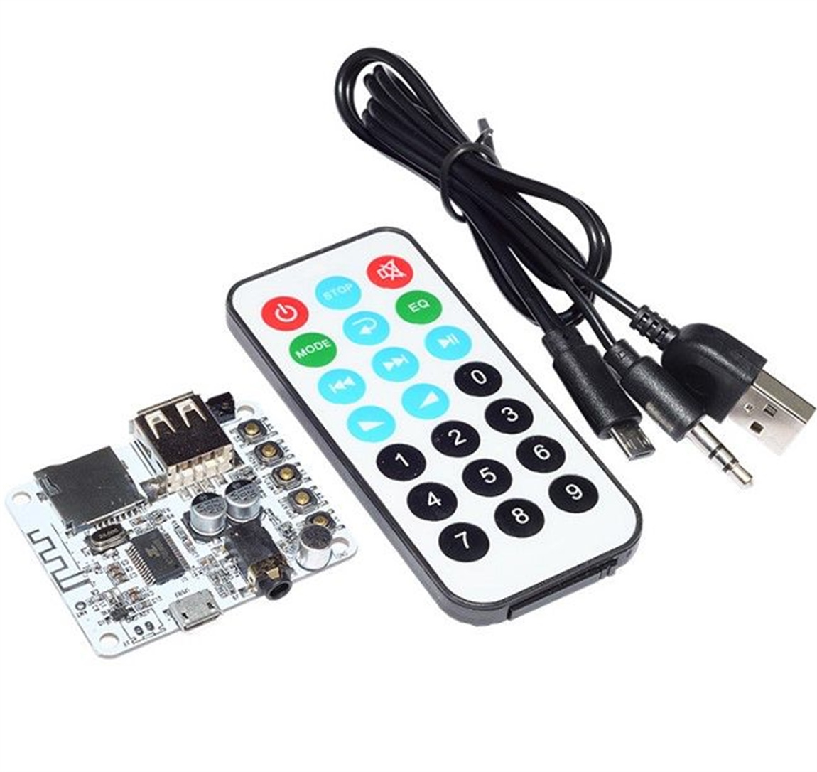 Bluetooth%20Ses%20Alıcılı%20Mp3%20Çözücü%20Kart%20+%20Kızılötesi%20Kumanda