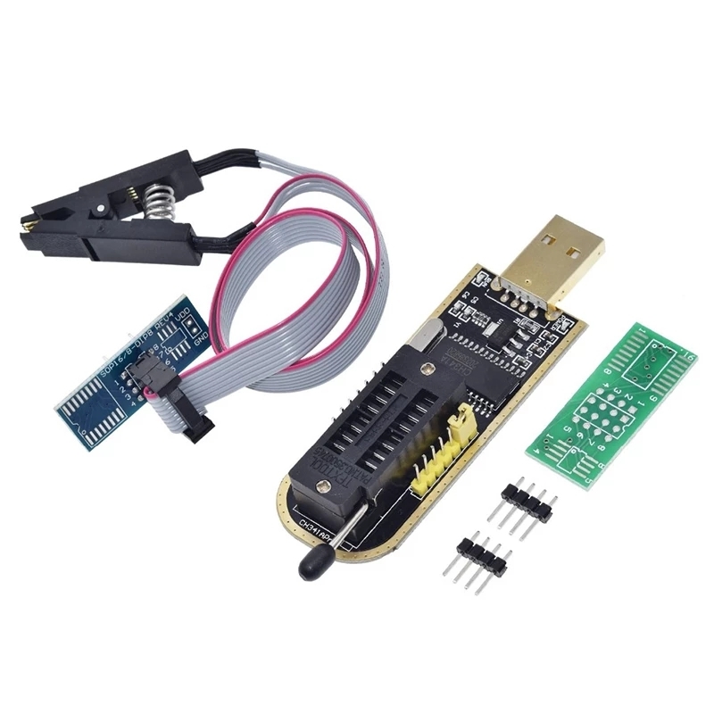 CH341A%2024%2025%20Serisi%20EEPROM%20Flaş%20BIOS%20USB%20/%20SOIC8%20SOP8%20Test%20Klipsi%20EEPROM