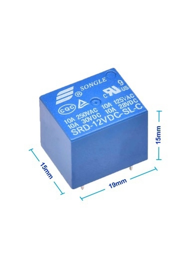 12V%20Minyon%20Spot%20Röle%20SRD-12VDC-SL-C%20SONGLE