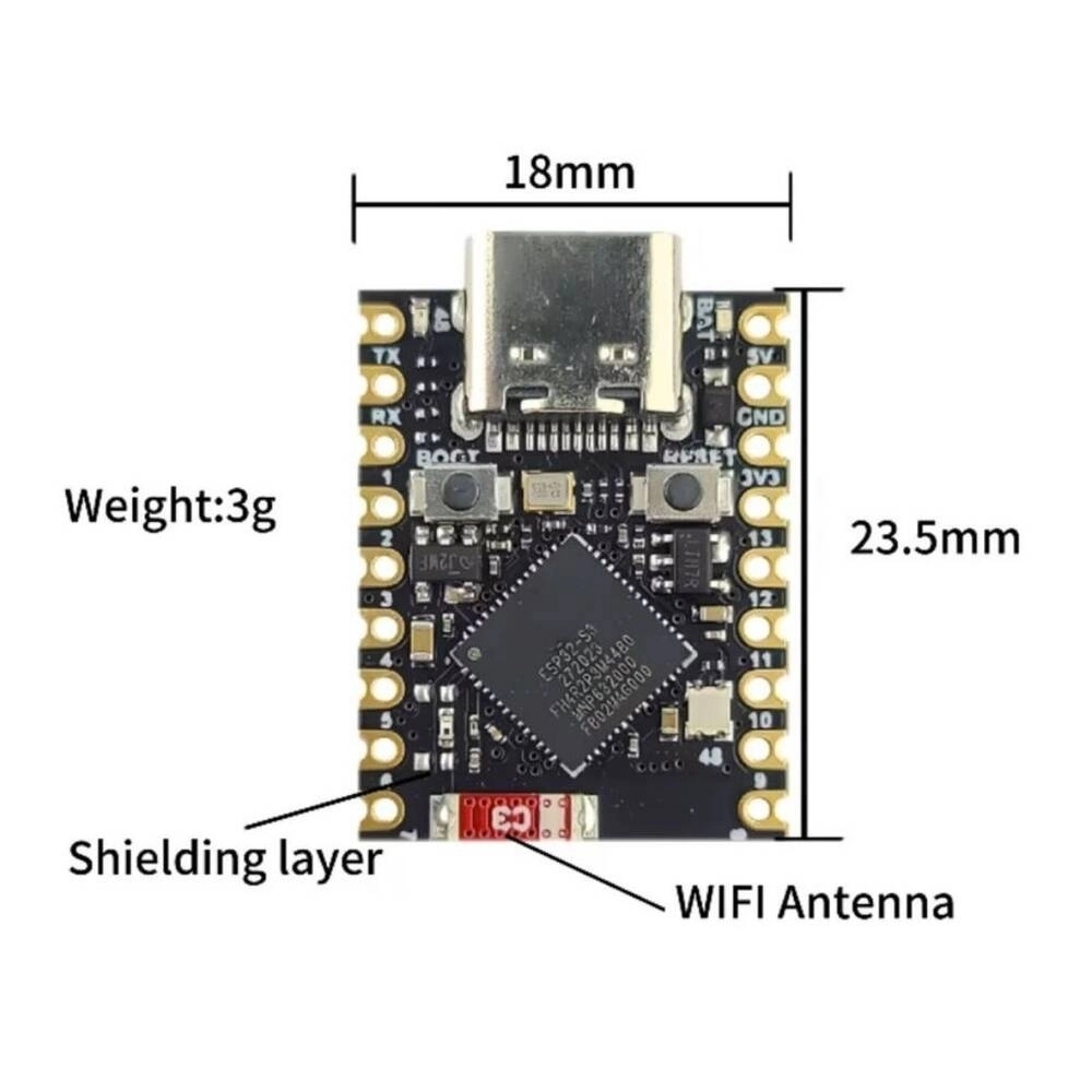 ESP32-S3%20Süper%20Mini%20WiFi%20Bluetooth%20Modülü