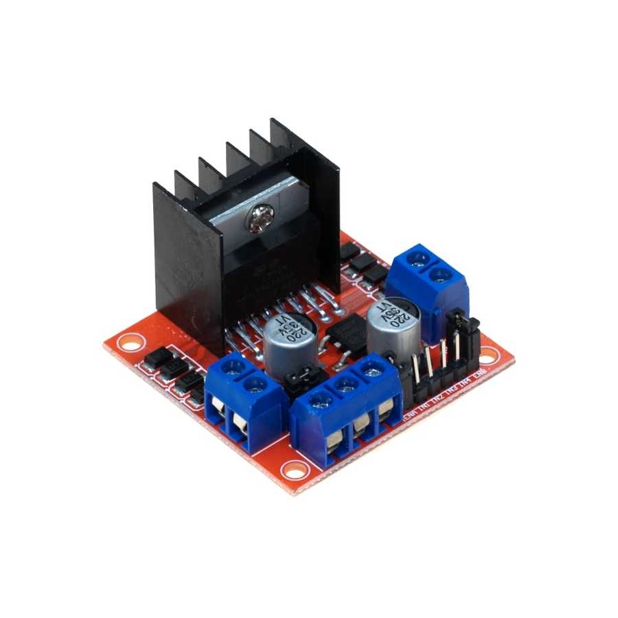 L298N%20Voltaj%20Regulatörlü%20Çift%20Motor%20Sürücü%20Kartı(Kırmızı%20PCB)