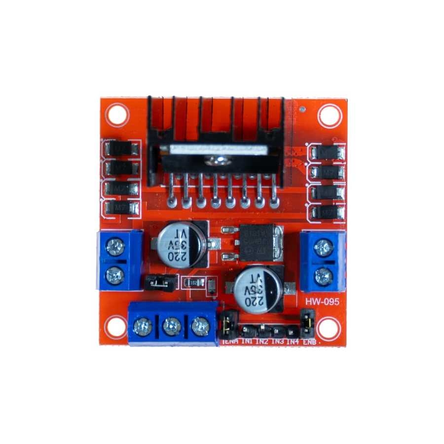 L298N%20Voltaj%20Regulatörlü%20Çift%20Motor%20Sürücü%20Kartı(Kırmızı%20PCB)