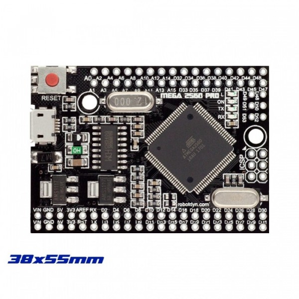 Arduino Mega 2560 PRO MİNİ - CH340 ATmega2560-16AU