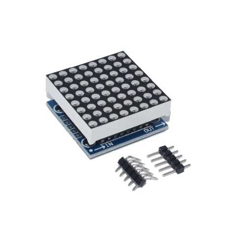 MAX7219%20-%208X8%20Dot%20Matrix%20Kartı