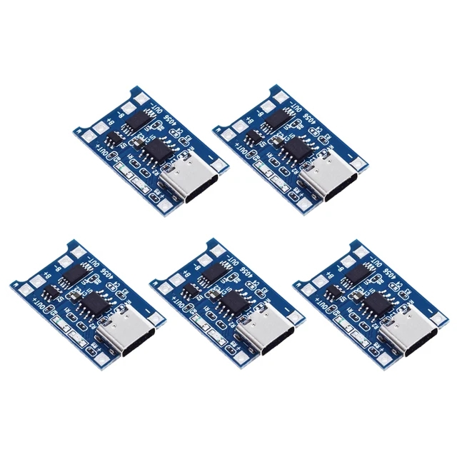 TP4056%20Type-C%203.7V%2018650%20Korumalı%20Lityum%20Pil%20Şarj%20Modülü%20-%205%20Adet