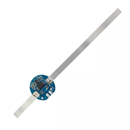 XR 1S 3A 3.7V Yuvarlak Nikelli Li-ion BMS Pil Koruma Devresi