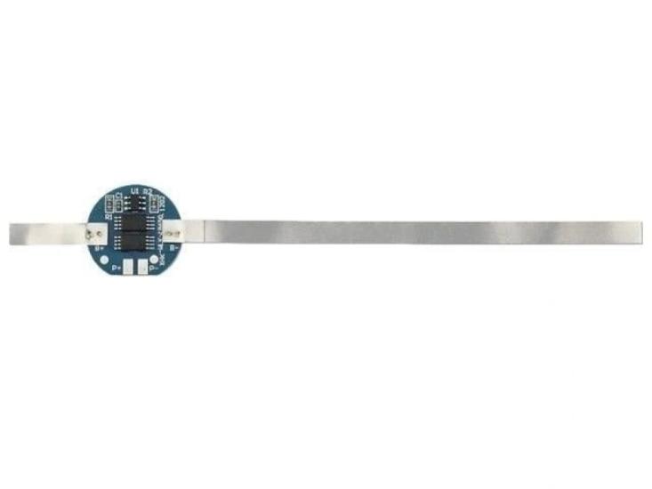 XR 1S 5A Yuvarlak Nikelli Li-ion BMS Pil Koruma Devresi