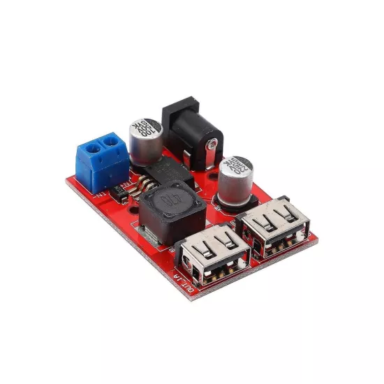 LM2596S Çift Usb Voltaj Düşürücü (6-40 Giriş-5V 3A Çıkış)