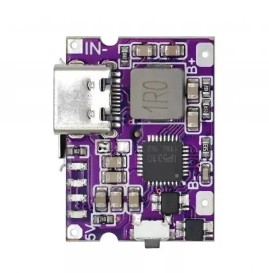 IP5310 Type-C 5V 3A Boost Dönüştürücü Step-Up Güç Modülü