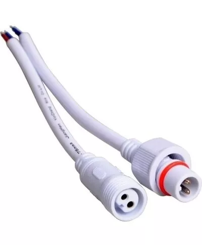 IC266K Kablolu IP67 Konnektör Takım 2 Pin Beyaz