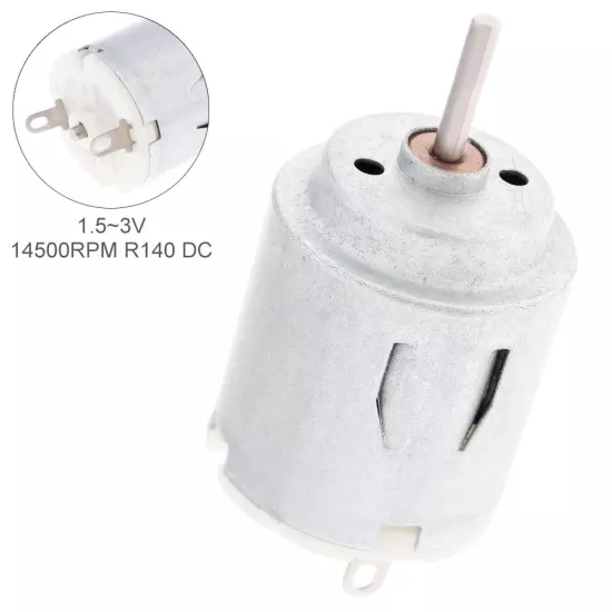 Arduino R140 3-6V DC 25mm Uzunluklu 21mm Çaplı Motor