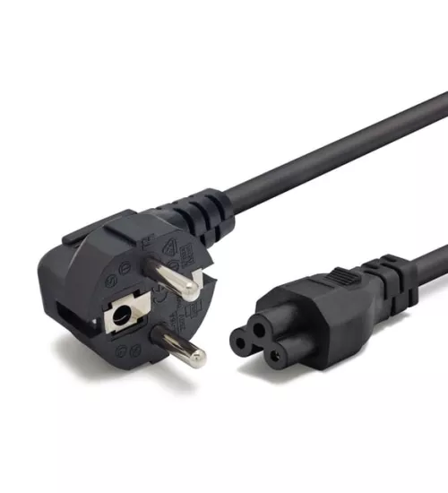 Power Kablosu 1.5 Metre Yonca Tip 3 Pin Bilgisayar Güç Kablosu 1. Kalite