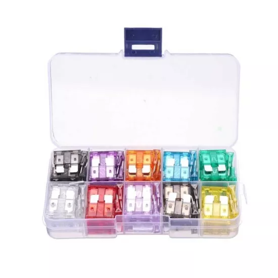 IC-274B Kutulu Mini & Standart Karışık Oto Bıçak Sigorta Seti 100 Parça