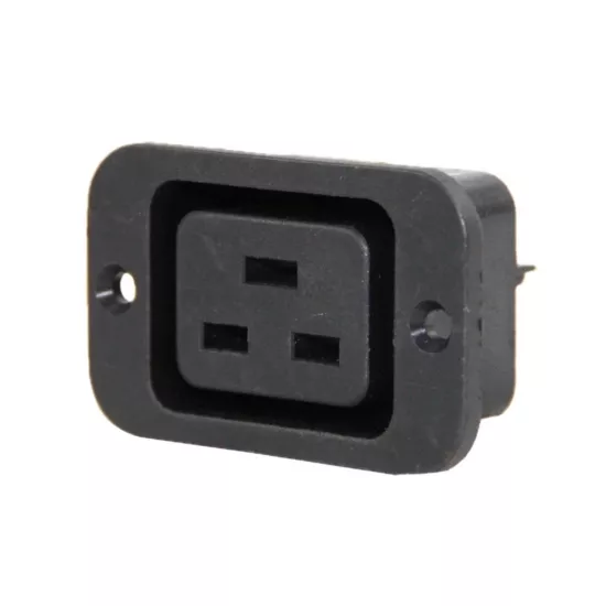 IC-215A2 C19 Power Şase Dişi Kulaklı AC-06A