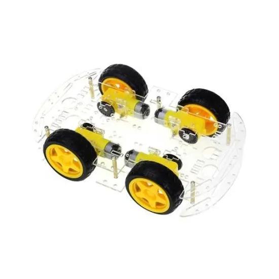 4WD Çok Amaçlı Mobil Robot Araba Platformu