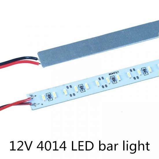 12 Volt 4014 Ledli Led Bar Alüminyum Çubuk Led 144 Sık Ledli