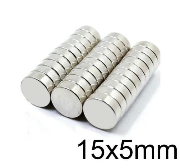 15X5mm Neodyum Güçlü Mıknatıs - Neodim Magnet