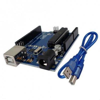 Arduino UNO R3 DİP + USB Kablo