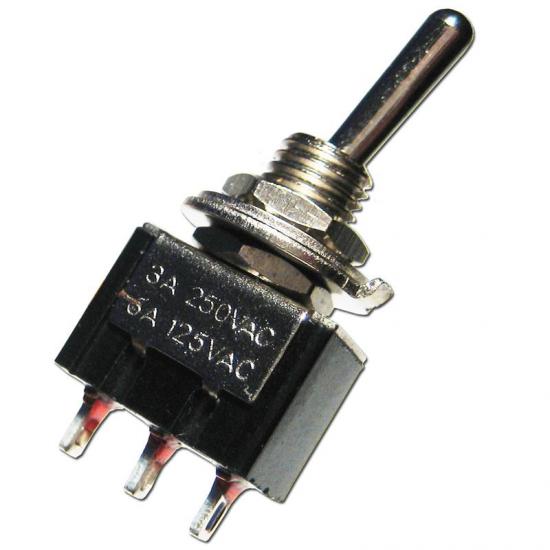 Toggle Switch ON-OFF Ø6mm MTS-102    IC-139