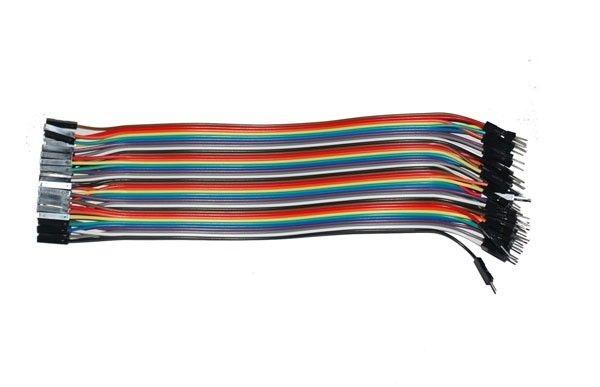 40pin 20cm Erkek-Dişi Jumper Kablo