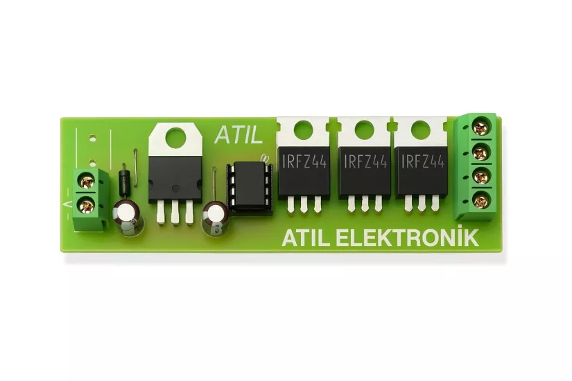 3 Kanal Led Animasyon Led Flaşör Kartı